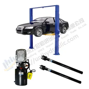 Factory supplier 3 ton load double acting hydraulic cylinder for car lift