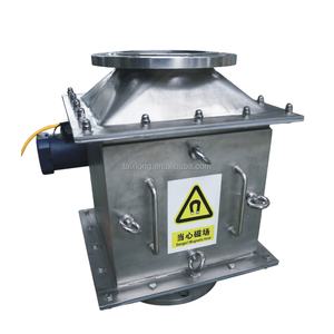 מפריד מגנטי סיבובי של אבקת נירוסטה קבועה יעילה בהתאמה אישית לניקוי עצמי עבור בריום פחמתי - Product Image 1