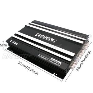 5800 วัตต์ 4 ช่อง 12V เครื่องขยายเสียงรถยนต์ เครื่องขยายเสียงรถยนต์สำหรับรถยนต์ เครื่องขยายเสียงซับวูฟเฟอร์ - Product Image 6