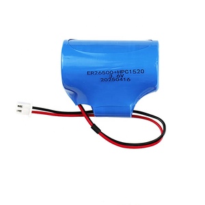 Er26500 + 1520 không thể sạc lại 3.6V 9Ah Pin Li-SOCl2 Lithium er14250 er14505 er34615 D 19000mAh er26500m er14335 er14250m - Product Image 1