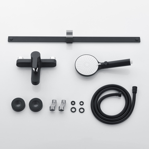 <strong>Wall</strong> <strong>Mount</strong> Brass Bath &amp; <strong>Shower</strong> Faucets <strong>mixer</strong> &amp; <strong>taps</strong> with Spout and Diverter - Product Image 6