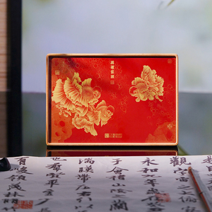 ขาตั้งจอแสดงผลแบบตั้งโต๊ะทำจากทองเหลืองและผลิตภัณฑ์งานฝีมือที่มีดีไซน์<span class=keywords><strong>ปลาทอง</strong></span> เหมาะสำหรับห้องน้ำชาในสำนักงาน - Product Image 3