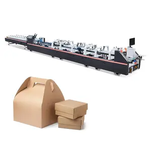 semi automatic side pasting box machine for sale