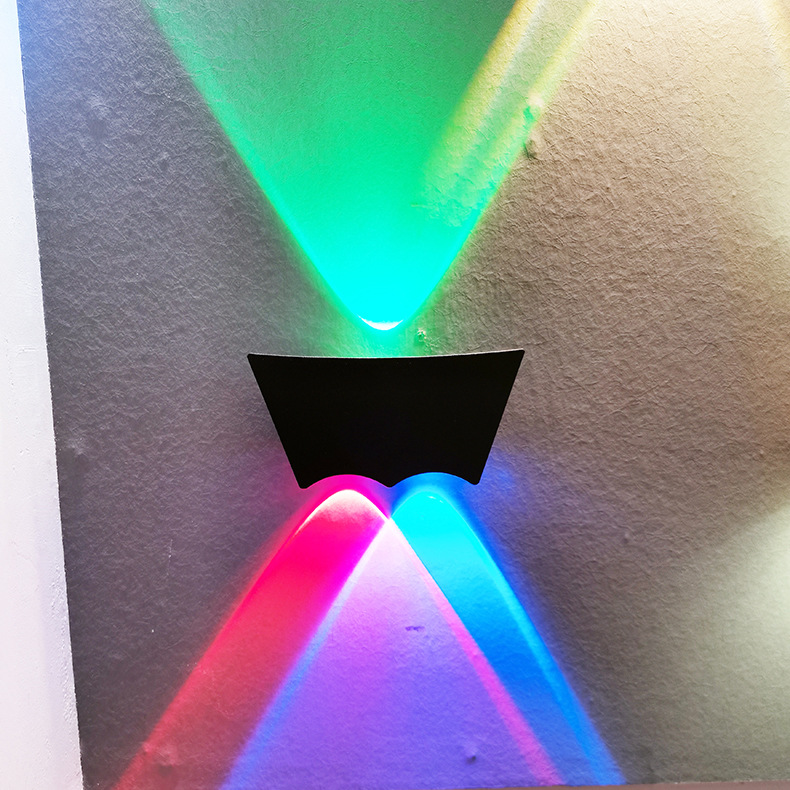 Luz LED de pared moderna impermeable IP65 Up Down 10W iluminación exterior hogar Hotel tienda pasillo porche aplique lámparas de pared AC 220V 110V