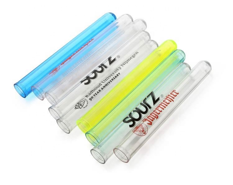 Пластиковые Коктейльные стрелки с индивидуальным логотипом, пластиковые пробирки для бара и вечеринки