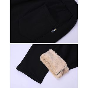 <b>Men's</b> <b>Fleece</b> <b>Lined</b> Sweatpants Elastic Waist Winter <b>Joggers</b> Pants Moisture Wicking Outdoor Hiking Clothing - Product Image 4