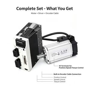 Kit moteur servo AC Panasonic 750W 400W avec variateur MHMJ122G1E4, moteur servo 1,2 kW et variateur G1E4 - Product Image 3