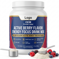 Créatine Monohydrate en Poudre Instantanée 200 Mesh, Certifiée Halal/Kosher, Pure à 99,9%, Marque Privée OEM ISO, MOQ Flexible, pour Sportifs