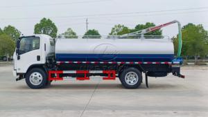 Isuzu fecal <b>suction</b> truck Vacuum sludge truck on sale. Right-hand drive export model, equipped with Isuzu ELF 700P cabin. - Product Image 2