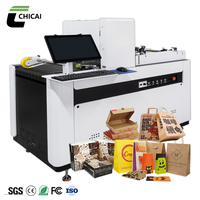 Imprimante jet d'encre automatique Chicai nouvelle génération haute vitesse 70 m/min, simple passage, 1200 dpi, multifonction pour boîtes à pizza et sacs en papier |   HP