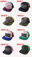 Gorra Trucker Clásica de Algodón de Verano Personalizada de 6 Paneles, Unisex, Estilo Y2K, con Visera Plana y Cierre a Presión para Hombre y Mujer