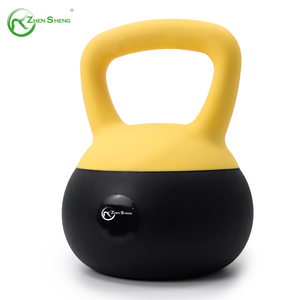 Zhensheng Precio al por mayor Soft Kettleballs Nuevo producto PVC Kettlebell Sandbag para levantamiento de pesas Pesas ajustables - Product Image 5