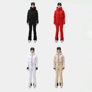 <span class=keywords><strong>Combinaison</strong></span> de <span class=keywords><strong>ski</strong></span> professionnelle pour <span class=keywords><strong>femme</strong></span>, hiver, extérieur, imperméable, respirante, tissu 3L, élégante, coupe ajustée - Product Image 6