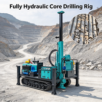 Foreuse hydraulique complète pour carottage par câble, profondeur maximale 900 m, pour l'échantillonnage géologique dans les mines de plateau