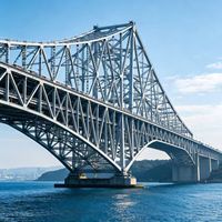 Puente de Arco de Acero de Largo Alcance Personalizable con Componentes Estructurales Galvanizados Resistentes a la Corrosión