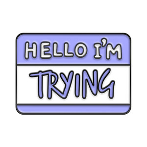 Bonjour JE suis En Train de Creative Lettre Émail Broche Géométrie Bonjour Im Fatigué Phrase Alliage Pins Badge Vêtements Accessoires Polyvalent - Product Image 5