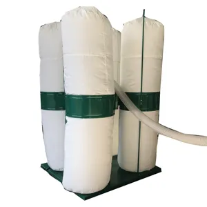 Kantong kain multi filter industri pengumpul debu pekerjaan kayu untuk tanaman pekerjaan kayu/pengumpul debu untuk mesin laser