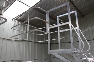 <span class=keywords><strong>Escalera</strong></span> Extensible de Aluminio para Tanques y Buques KINGBRIDGE, de 3.0 a 4.6 Metros de Altura, para Mantenimiento y Reparación - Product Image 5