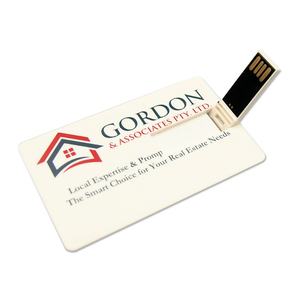 Clé USB 2.0 de 4 Go de taille <span class=keywords><strong>carte</strong></span> de crédit, nouvelle promotion, avec logo personnalisé, cadeau, clé USB - Product Image 2