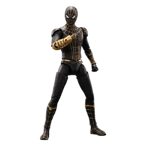 ZD Toys Originale Autentico <span class=keywords><strong>Spider</strong></span>-<span class=keywords><strong>Man</strong></span> Nero e Oro 18cm/7in Scala 1/10 Action Figure Articolata Modello da Collezione - Product Image 1