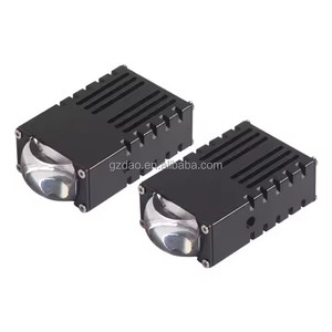 2025 mô hình mới bán buôn u39 LED Đèn sân khấu bên ngoài 3000K + 6000K đơn chùm cao LED ống kính máy chiếu ống kính đèn pha xe hơi - Product Image 6