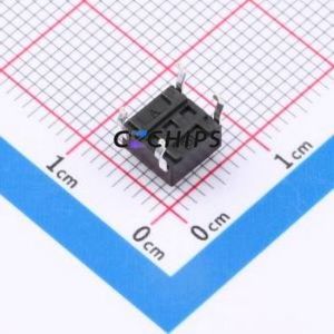 TP10813545 Tactile Switch Through hole Component (THT),6x6mm Switch Single Pole Single Throw Round Button 3.5N Through Hole - Product Image 2