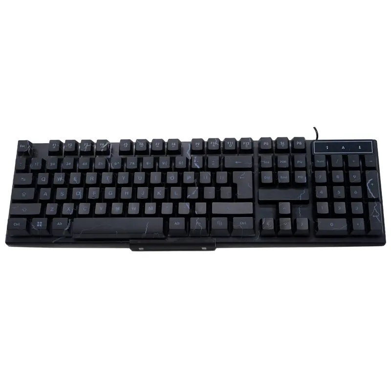 104 touches rougeoyantes universelles à bas prix teclado geimer rgb clavier de gamer pour pc jeu clavier usb claviers filaires pour ordinateur portable