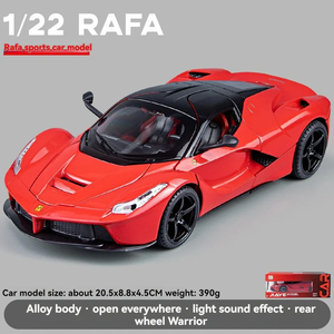 Ferr-ari LaFerrari Metal Diecast <b>Car</b> 1:24 Scale Hypercar Collectible Model with Detailed <b>Interior</b> 20×8 cm - Product Image 4