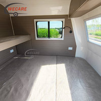 Wecare 2.9 m Camping-car remorquable léger avec tente de toit pour SUV, pick-up et 4x4, idéal pour les voyages en plein air
