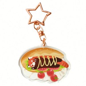 Custom Keychain Acrylic Anime Key Chain Sublimation Keychain Blanks Wholesale - Product Image 2