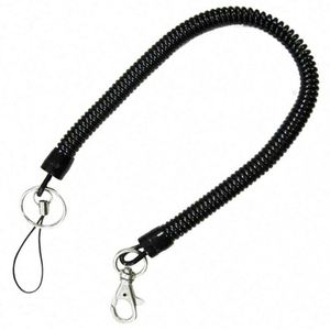 Lanière enroulée élastique en PVC plastique personnalisée pour la promotion - Product Image 1