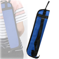 Sac de transport pour baguettes de batterie Oxford à double sangle personnalisé, imperméable, professionnel, pour le rangement des baguettes de batterie