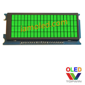2.89 ''2.89 inci 2.93 inci 20x4 karakter tipe modul display oled kuning paralel 8bit. 89'' dengan papan PCB dan bingkai besi - Product Image 5