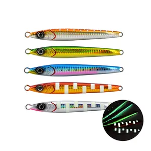 Stable Quality 100g 120g 150g 3d Saltwater Sea Fishing Jigging Lure Jig Wobbler Lure