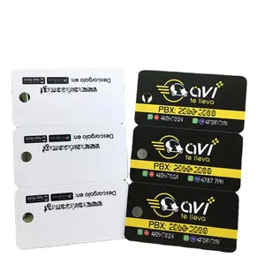 بطاقة مخصصة عالية الجودة برمز ثلاثي ولوحة مع 3 مفاتيح للبطاقة الرقاقة PVC بطاقة الهدايا بطاقة الولاء للعضوية
