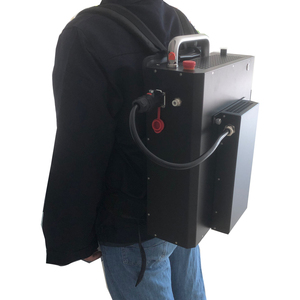 Machine de nettoyage au laser à fibre portable 50W 100W avec sac à dos pour le bois, la pierre, le métal - Facile à utiliser, garantie de 2 ans - Product Image 4