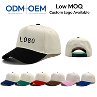Gorras de Béisbol de Alta Calidad 100% Algodón con Bloques de Color, Visera Curva, Ajustables con Cierre a Presión, Unisex, para las Cuatro Estaciones, Viajes y Fiestas