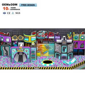Nuevo Parque de Juegos con Toboganes Temáticos de Robots, Parque Infantil Interior Interactivo para Padres e Hijos, Personalización de Equipamiento - Product Image 6