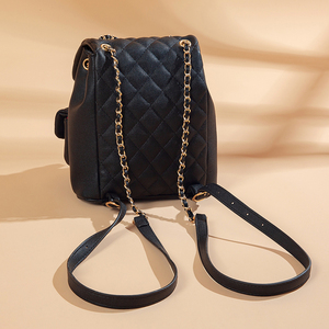 Mini borsa da <span class=keywords><strong>donna</strong></span> alla moda trapuntata con cuciture in <span class=keywords><strong>pelle</strong></span> PU piccola catena Designer borsa a tracolla da <span class=keywords><strong>donna</strong></span> <span class=keywords><strong>zaino</strong></span> da <span class=keywords><strong>donna</strong></span> - Product Image 3