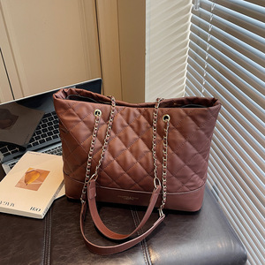 Новинка: Большая сумка-тоут с молнией, роскошная сумка-клатч из PU, женская сумка через плечо с большой вместимостью. - Product Image 1