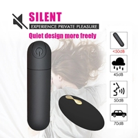 Hot Sell wiederauf ladbare Mini Wearable Bullet Vibrator Panty Love Egg mit Fernbedienung 10 Vibrations modi Vibrierendes Ei