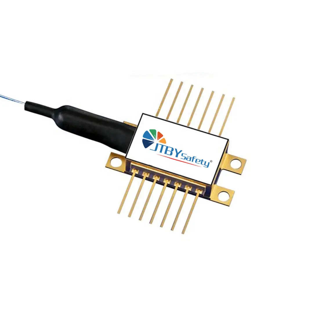 14Pin 1550nm 500mW Fiber Coupled Laser Diode Butterfly Package 100kHz/300kHz/500kHz with PD TEC for LiDAR