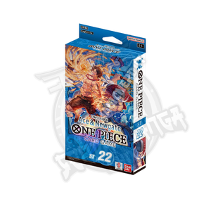Jeu de cartes One Piece, deck de départ Ace & Newgate ST-22, version anglaise - Product Image 1