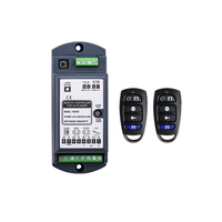 Yoursensor YS301 Modern 433MHz Control universal Metal Control remoto de cuatro botones para persiana enrollable Puerta de garaje Rollo 433MHz
