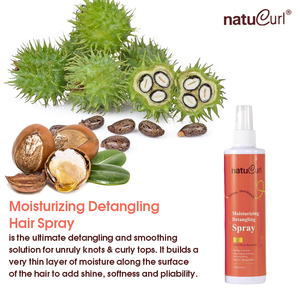 Marque privée Vente en gros <span class=keywords><strong>Spray</strong></span> sans rinçage naturel Sérum pour cheveux africains Après-shampoing sans rinçage Brume démêlante pour cheveux bouclés - Product Image 2
