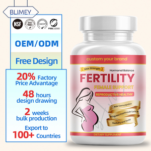 Suplementos de Fertilidad de Marca Propia para Mujeres con Mioinositol, Folato, Omega-3, Coenzima Q10, Ubiquinona y PQQ para la Calidad del Óvulo - Product Image 1
