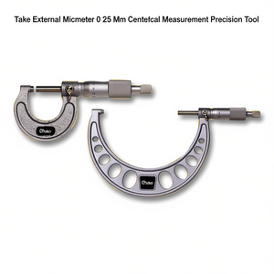 Ttake External <b>Micrometer</b> 0 25 Mm Centesimal Measurement Precision Tool - Product Image 2