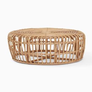 โต๊ะกาแฟหวายทรงกลมทำด้วยมือแบบทันสมัยเฟอร์นิเจอร์บ้านสำหรับห้องนั่งเล่นจากหวาย2024 - Product Image 4