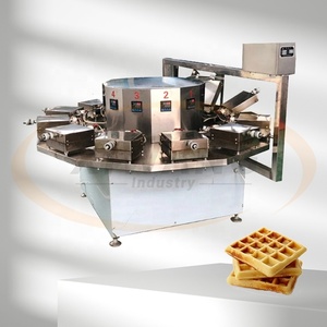 Machine à gaufres et cornets de crème glacée professionnelle électrique/gaz haute performance pour la fabrication de cornets de crème glacée - Product Image 4