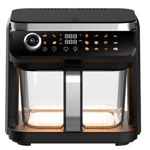<span class=keywords><strong>Friteuse</strong></span> à air 2-en-1 8QT avec <span class=keywords><strong>plaque</strong></span> à <span class=keywords><strong>induction</strong></span> 1500W, four numérique à air chaud, 12 préréglages, fenêtre de visualisation, panier antiadhésif, efficacité énergétique <span class=keywords><strong>A</strong></span>+++, NOUVEAU - Product Image 3